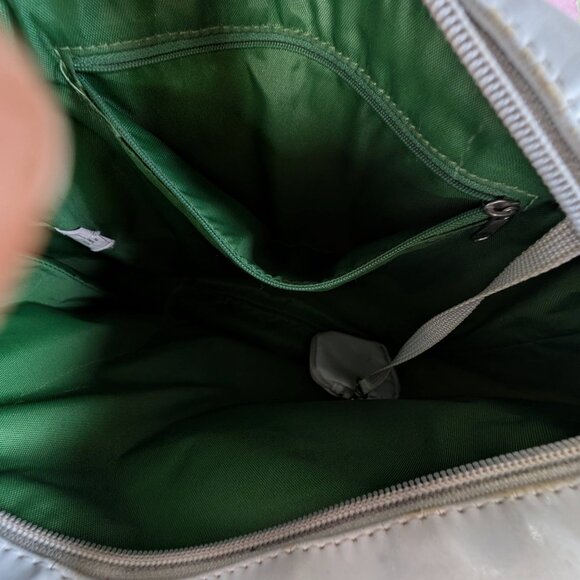 Nike Bag Sport Gym Yoga Water Resistant Zip Closure White Unisex 14x14x5 - Picture 9 of 16